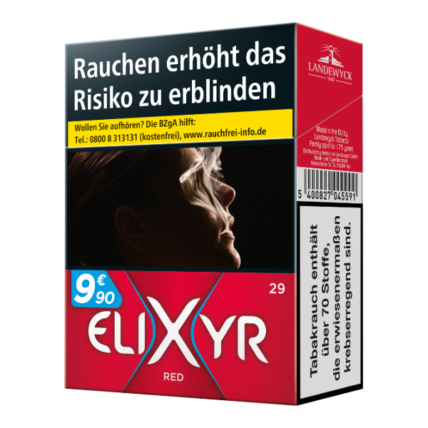 Elixyr Red XXL 8 x 29 Zigaretten